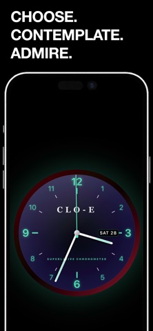 Clo-E – Minimal Clock Screenshot 7 of 10