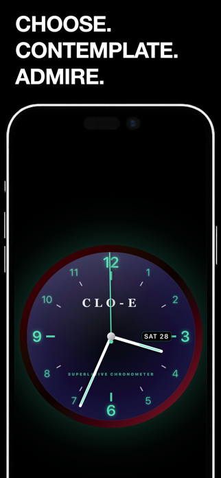 Clo-E – Minimal Clock Screenshot 7 of 10