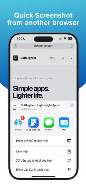 Snap Website screenshot 3