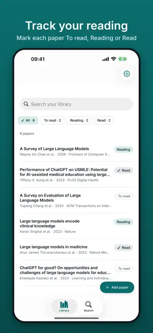 Hashiya: Research Papers screenshot 1