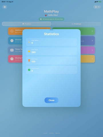 MathPlay: Kids Math Games iPad screenshot