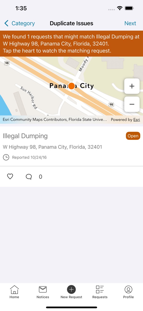 iPhone screenshot