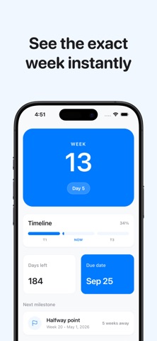 Nine Months: Pregnancy Tracker Screenshot 2 of 5