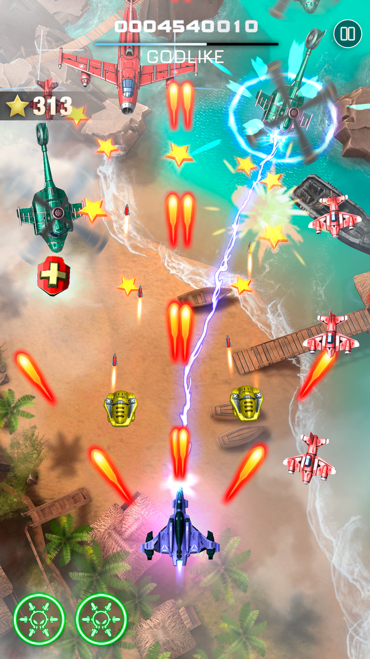 Red Hunt: Wings of Galaxy Hack screenshot 4 - iOS game interface