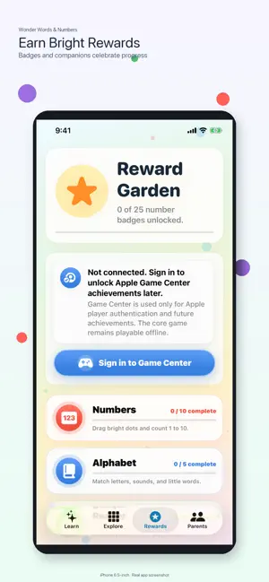 Wonder Words & Numbers screenshot 3
