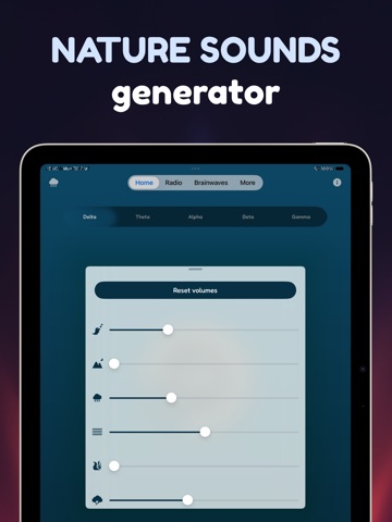 Delta Waves+ Sleep & Relax Now iPad screenshot