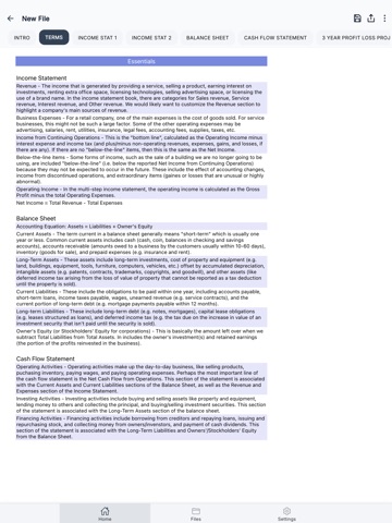 Business Assistant iPad screenshot