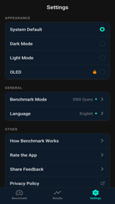 DNS Benchmark: Speed Test screenshot