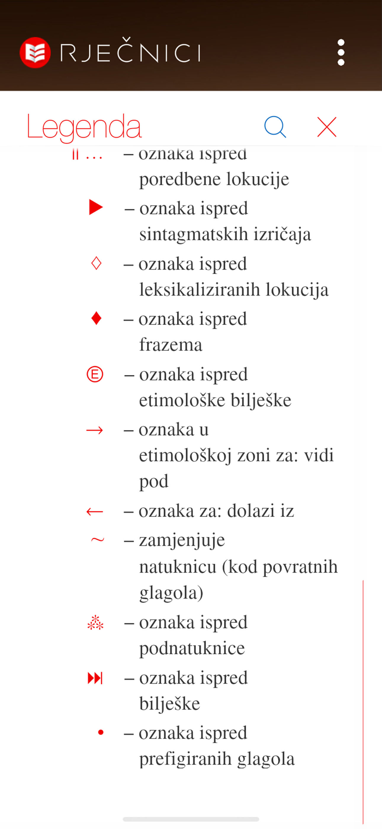 Rječnici