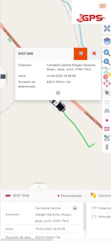 GLOBAL PROTECTION GPS screenshot