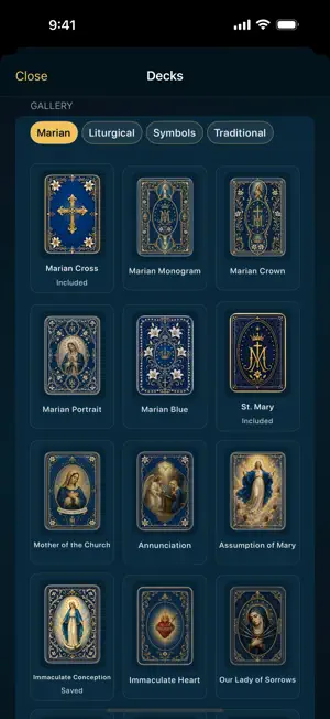 Marian Solitaire screenshot 4