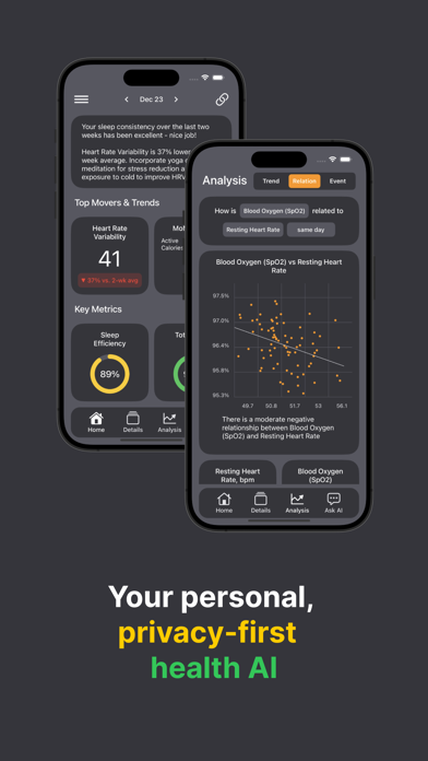 Tunum: Personal Health AI Screenshot