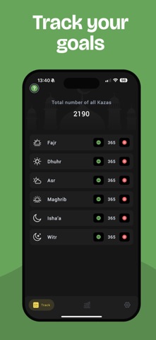 Kaza Tracker - Qada Prayers Screenshot 3 of 4