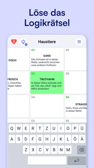 Screenshot von Lexilogic - Wörter Spiele auf dem iPhone 1