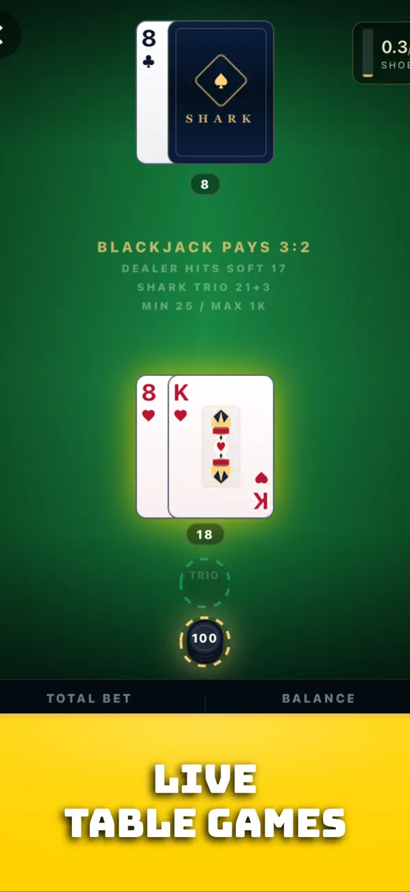Screenshot #2 pour Shark Casino and Sportsbook