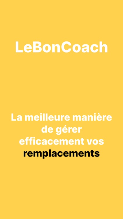 LeBonCoach