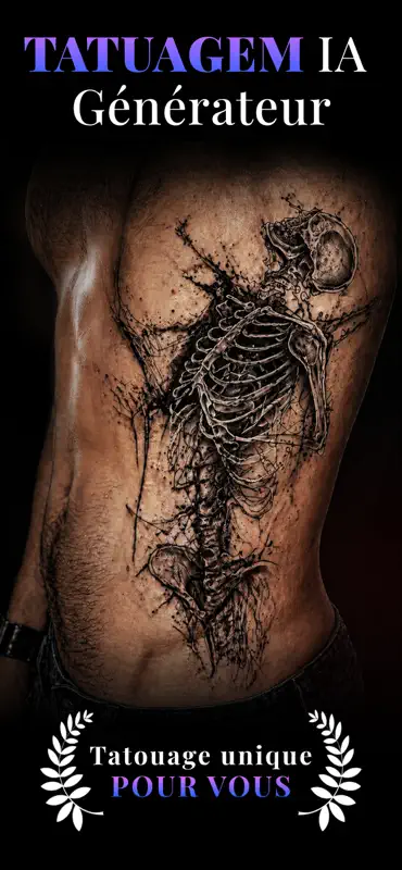 Design de Tatouage IA: ArtReel screenshot 1 of 6