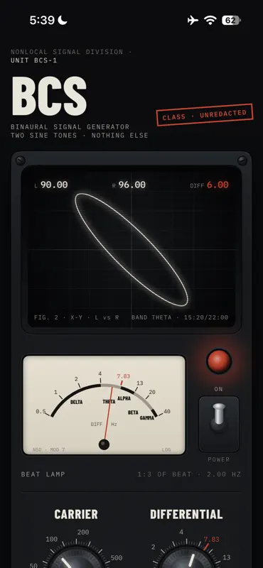 Binaural Signal Generator screenshot 1 of 4