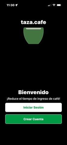 taza.cafe screenshot