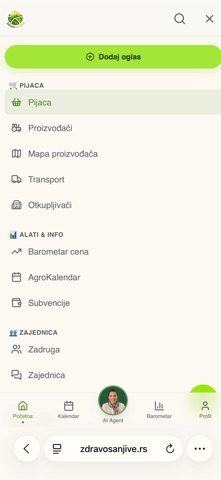ZdravoSaNjive screenshot