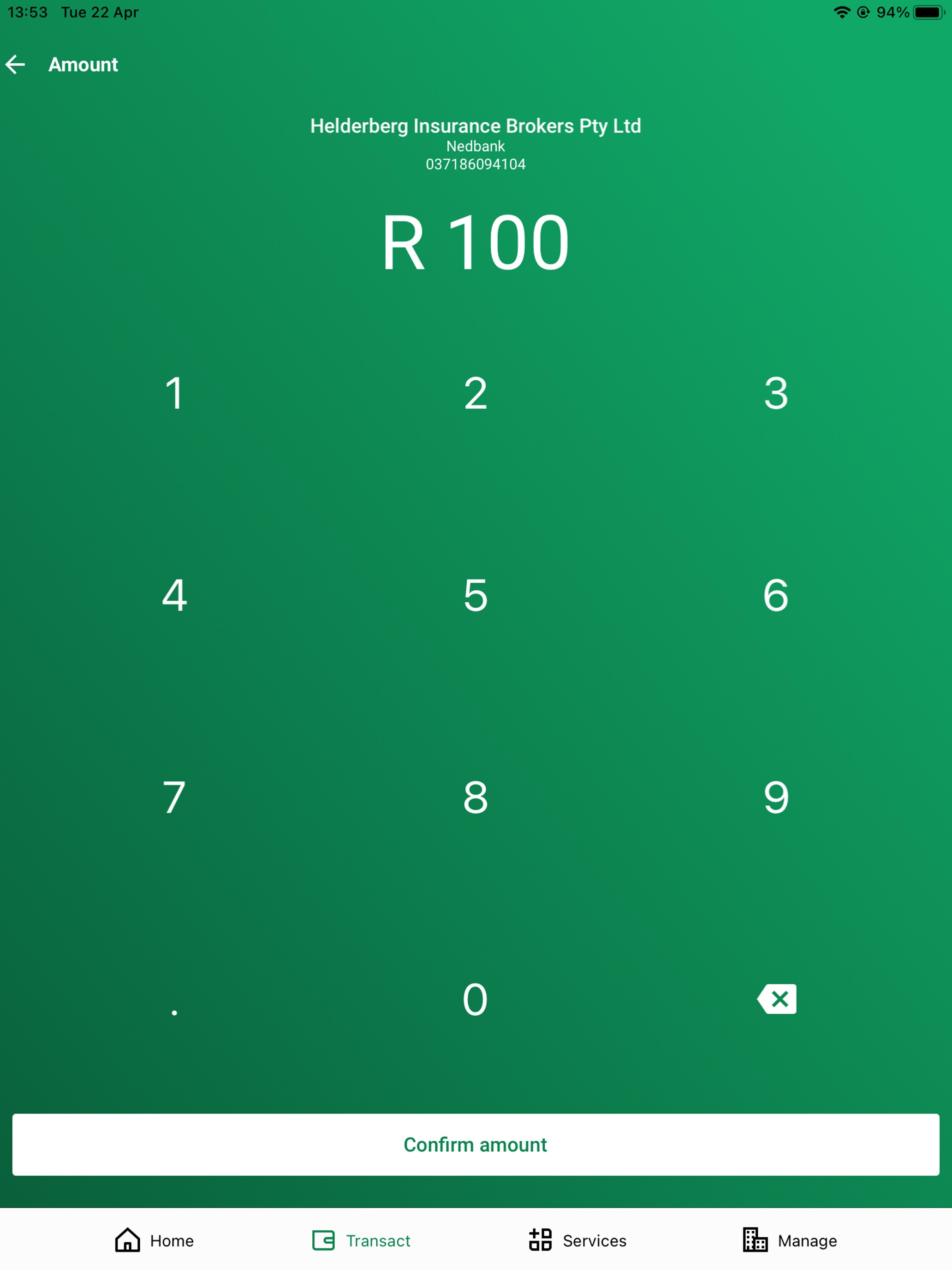 Nedbank Business Hub screenshot 11