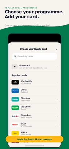ZAR Rewards iPhone screenshot 1