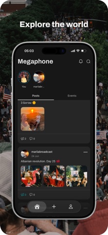 Megaphone Social Screenshot 1 of 5
