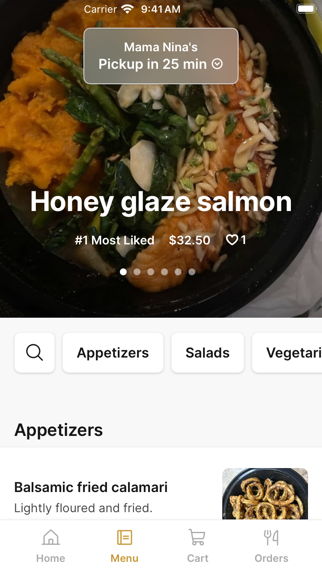 App screenshot