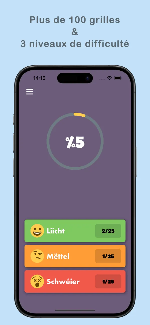 Screenshot #1 pour LuxQuiz