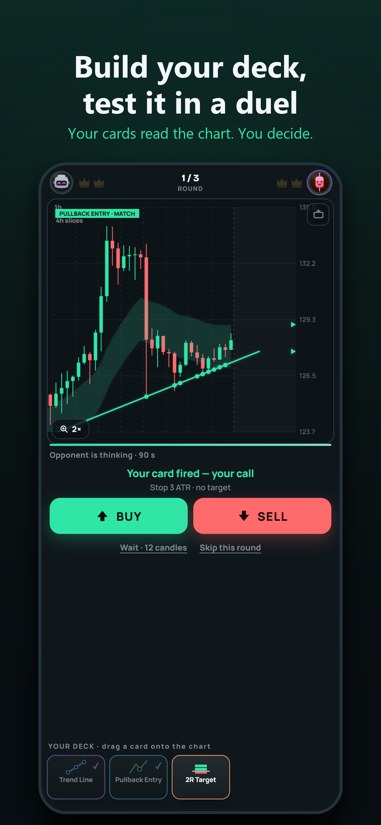 Screenshot 2 of Quant Quest: Learn Trading