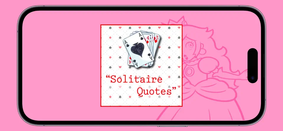 Capture d'écran de Solitaire Quotes sur iPhone 2