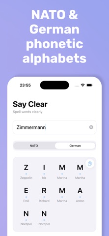 SayClear screenshot
