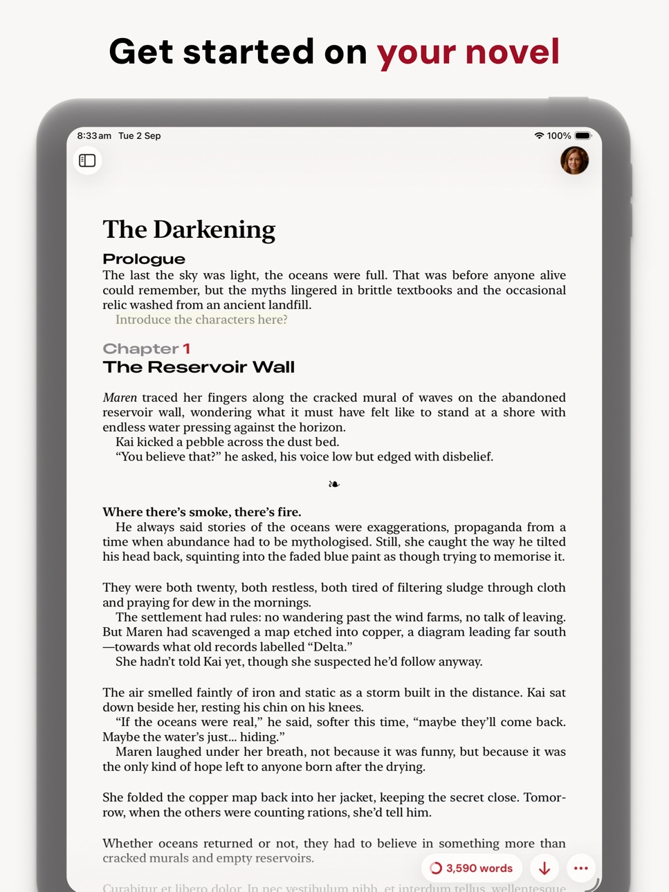 iPad screenshot