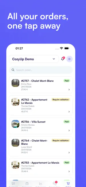 CozyUp for hosts screenshot 2