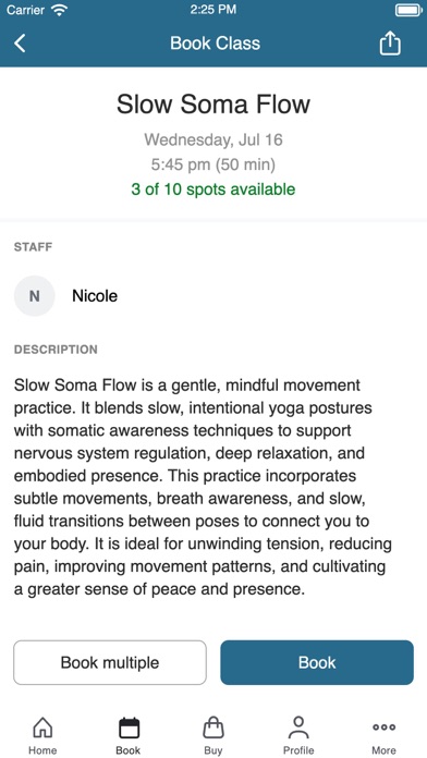 Yoga Wellness Connection Screenshot