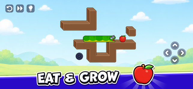 Snake Puzzle: Slither to Eat! スクリーンショット