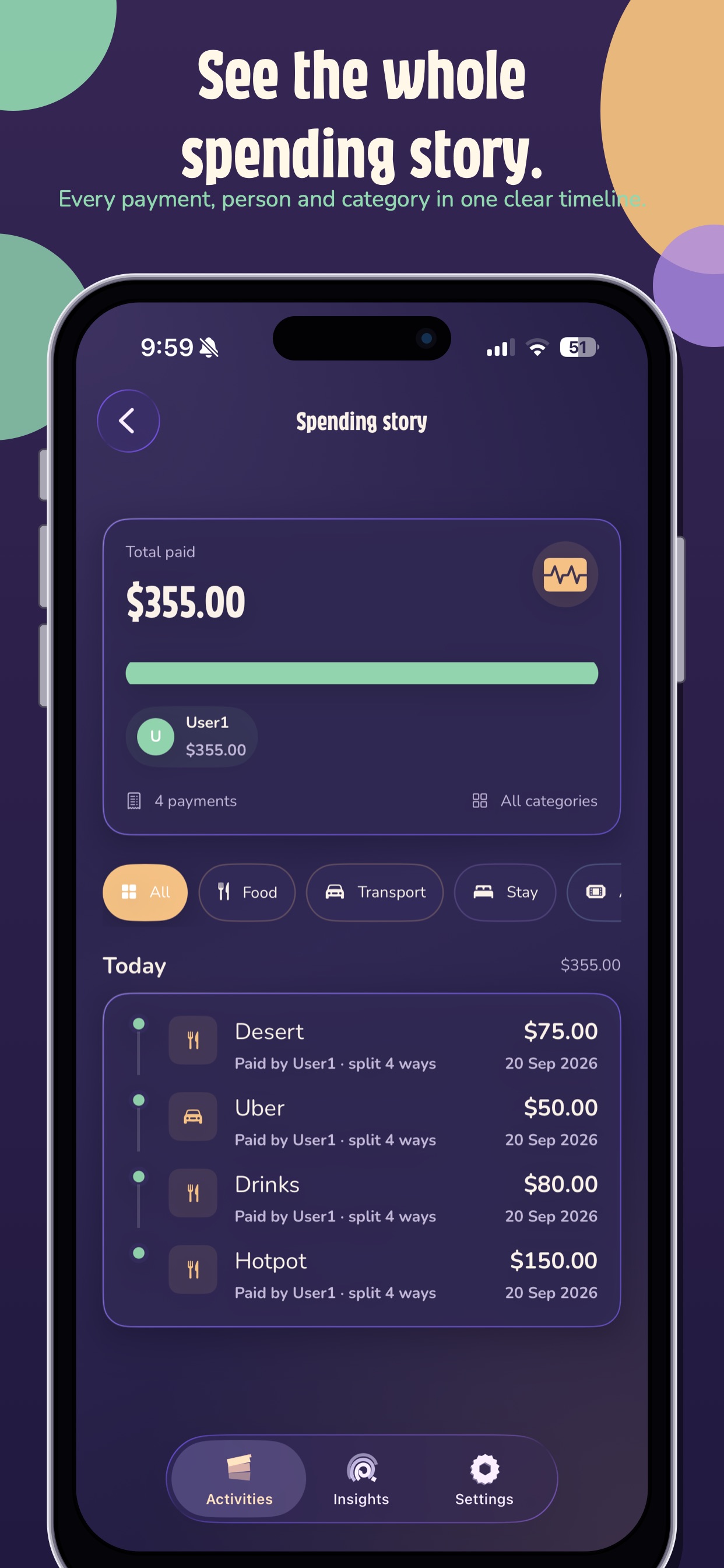 Screenshot 5 of ChipIn – Split Smarter