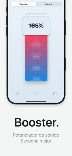Captura de pantalla de Amplificador De Sonido, Música en iPhone 2