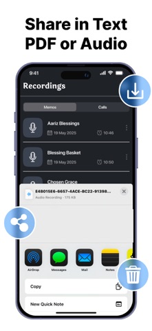 Note: AI Note Taker screenshot