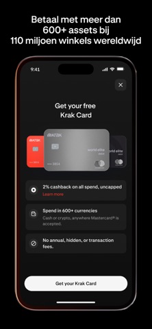 Krak: Kaart & Cashback iPhone screenshot 4