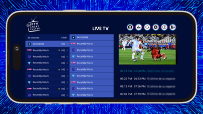 Screenshot #3 pour IPTV Smart Player-TV en direct