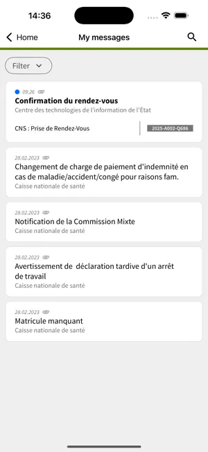 MyGuichet.lu screenshot 4
