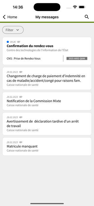 MyGuichet.lu Screenshot 4 of 4