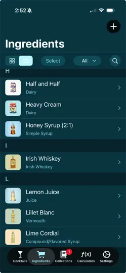 Capture d'écran de Bevnap: Cocktail Recipes sur iPhone 3