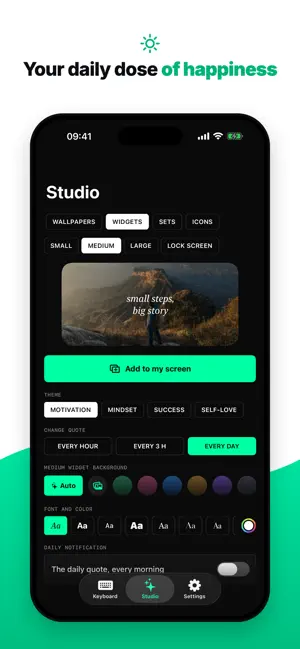 Glyphy: Fonts & Keyboard screenshot 4