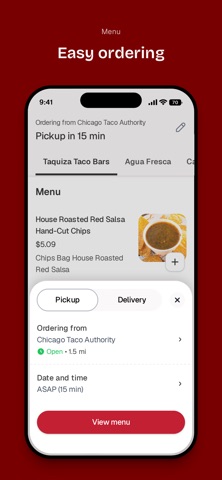 Chicago Taco Authority iPhone screenshot