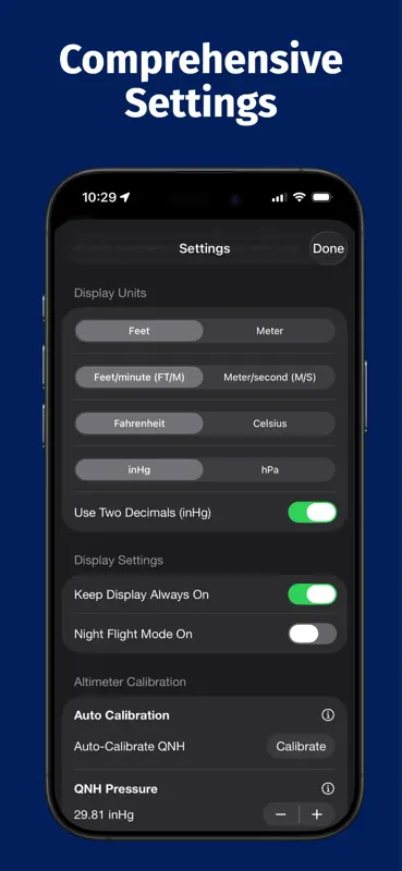 Aviation Altimeter Pro screenshot 7 of 9