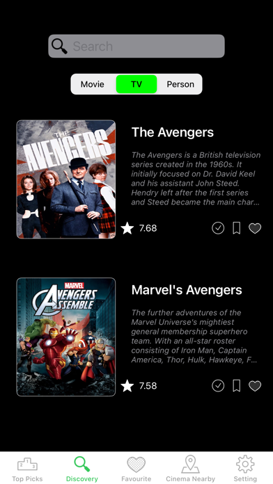 Show Box Loca-Movie & TV Guide Screenshot