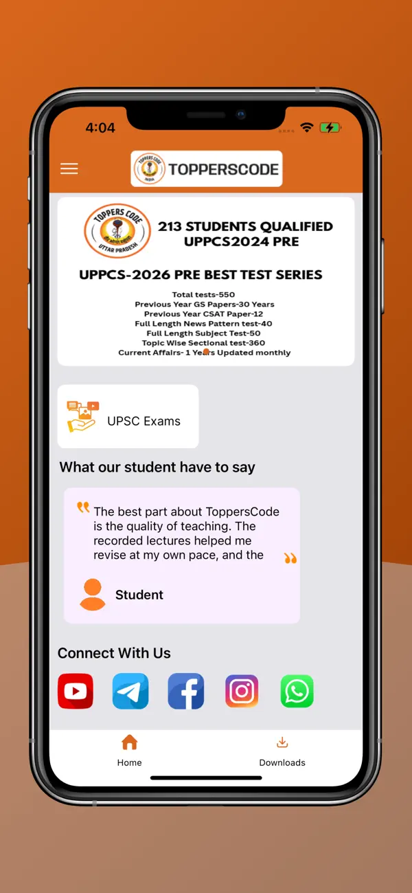 #4. ToppersCode (iOS) От: Manas Pandey