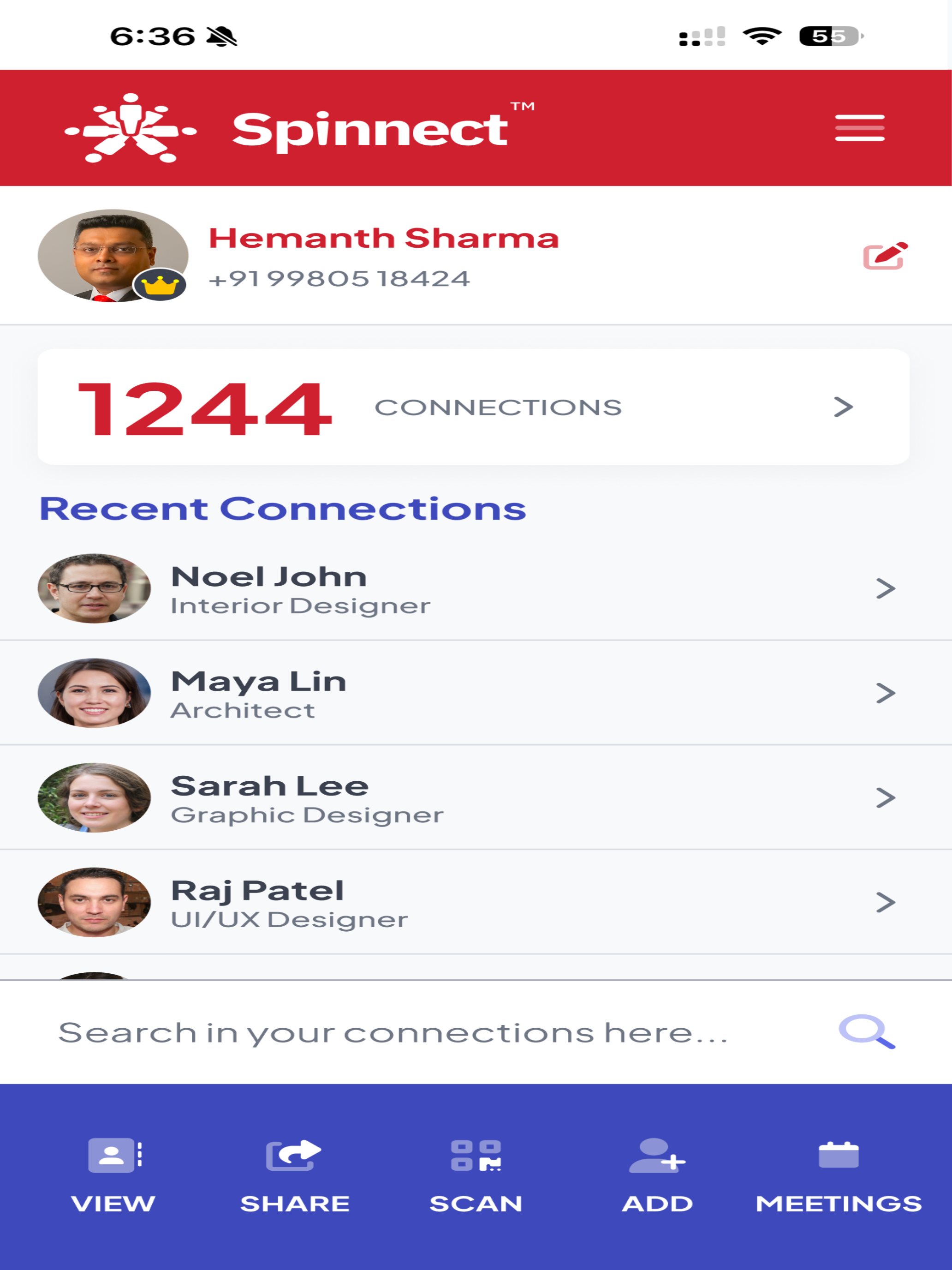 Spinnect - Business Networking screenshot 5